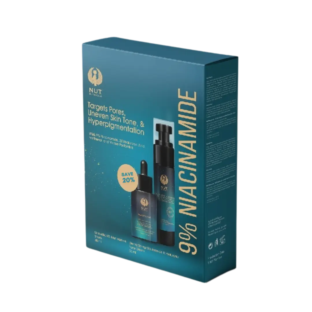 9% Niacinamide Kit: Eternity Spring Niacinamide & Hyaluronic Face Cream 50ml & MarineBio 5% Niacinamide Serum With Panthenol B5 & Postbiotic Complex 30ml image 0