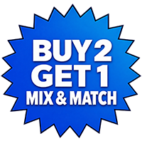 Buy 2 Get 1 Free - Mix & Match