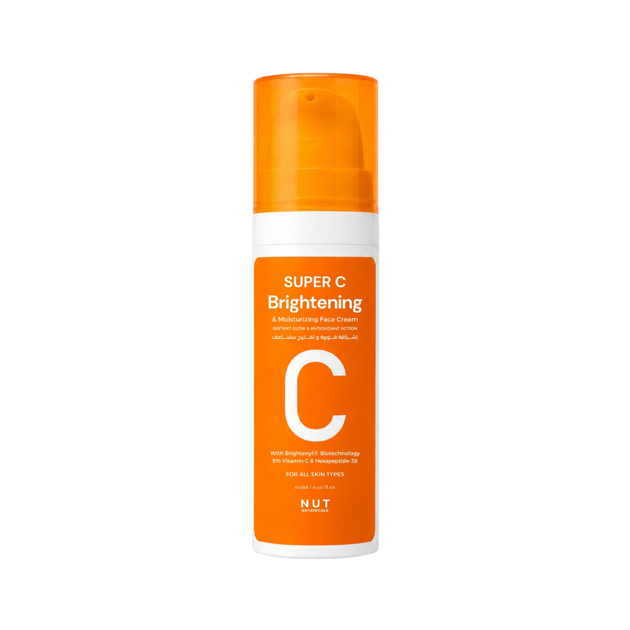 Super C Brightening and Moisturizing Face Cream with Peptides, 5% Vitamin C and Brightenyl Technology