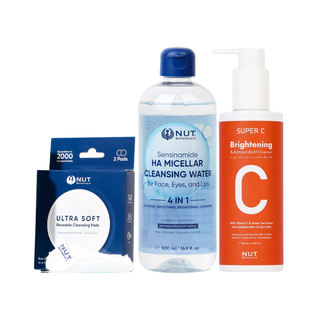 Brightening Double Cleansing Routine