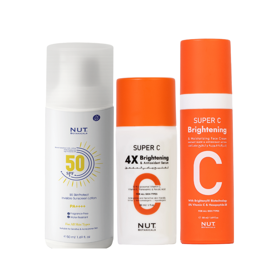 Sun Protection Routine  for Dry to Normal Skin